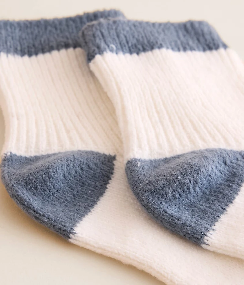 Ribbed Color Block Socks