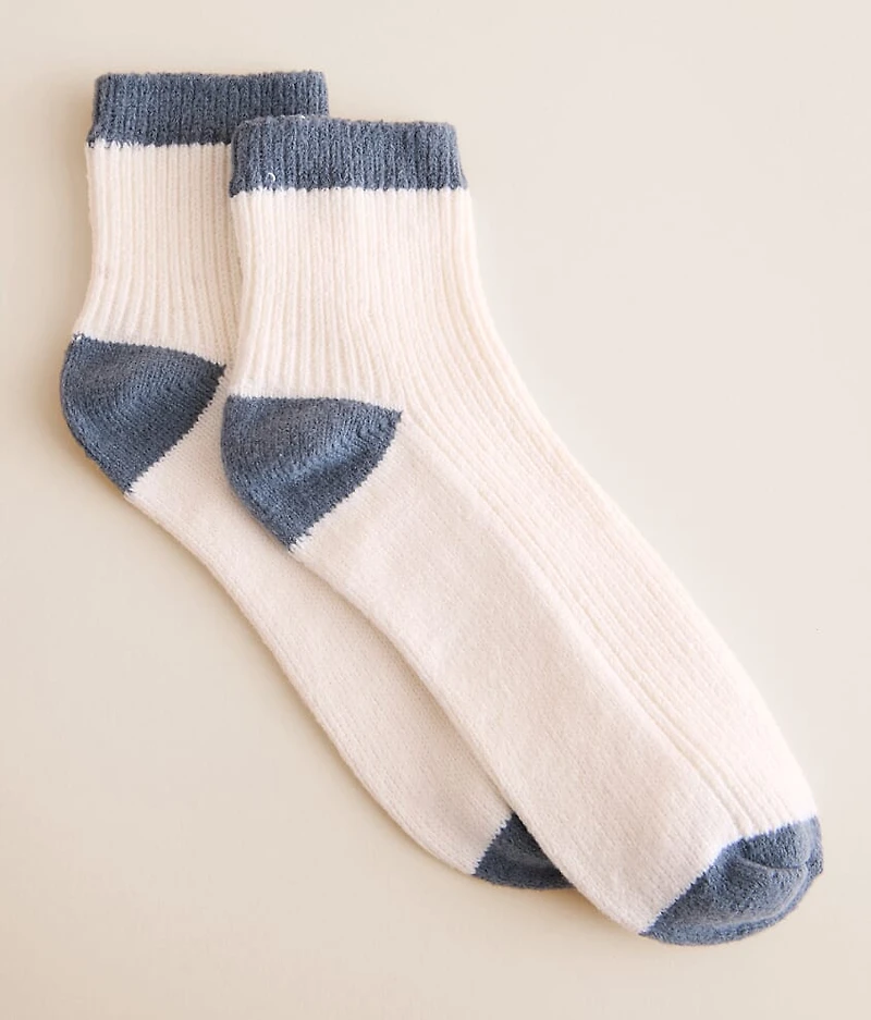 Ribbed Color Block Socks