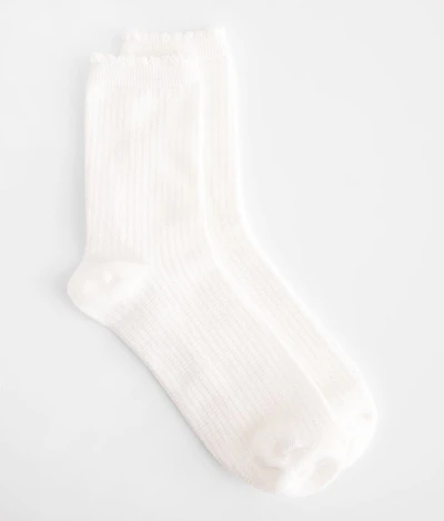 Waffle Ruffle Socks