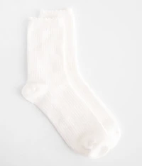 Waffle Ruffle Socks