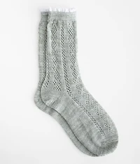 Pointelle Socks