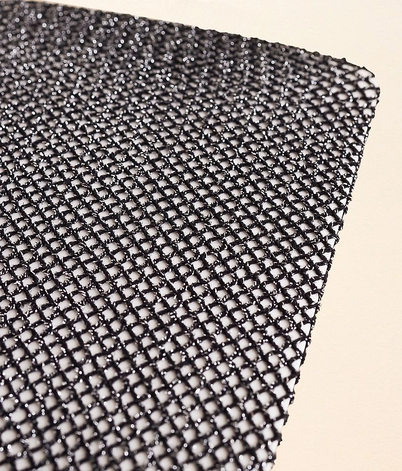 Metallic Fishnet Tights