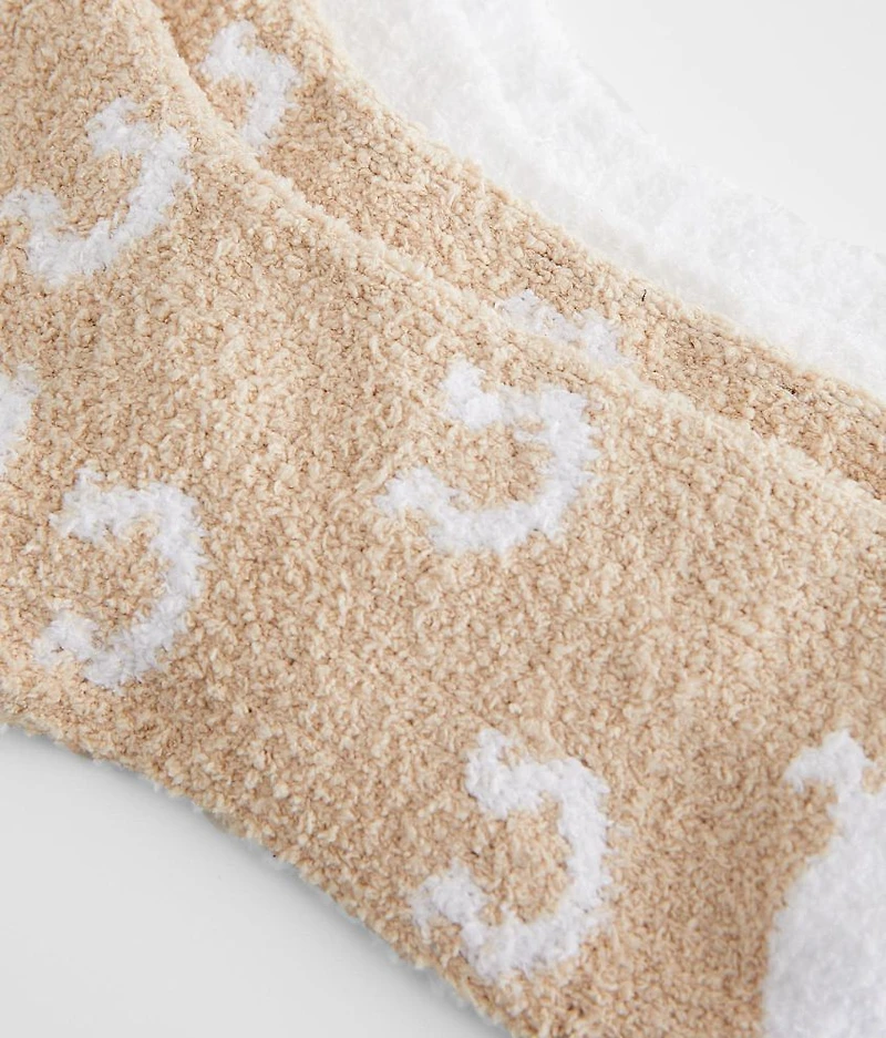 2 Pack Plush Socks