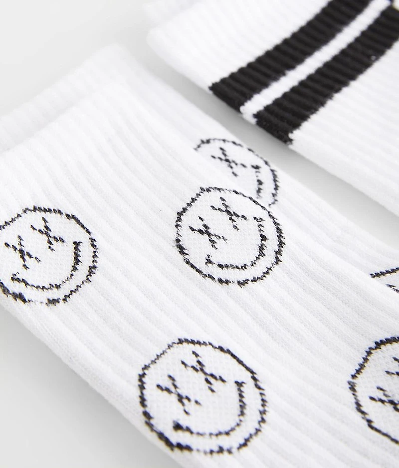 2 Pack Crew Socks