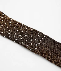 Rhinestone Fishnet Tights