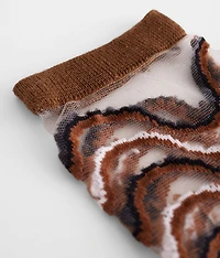 Waves Mesh Socks