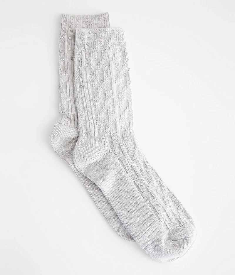Rhinestone Socks