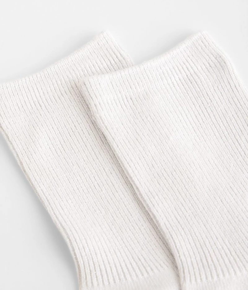 Metallic Ankle Socks