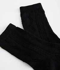 Pointelle Socks