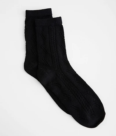 Pointelle Socks