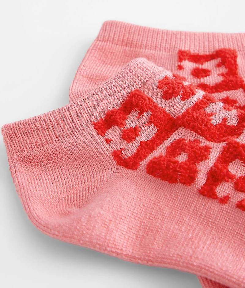 Fuzzy Floral Socks