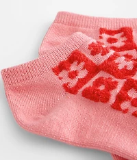 Fuzzy Floral Socks