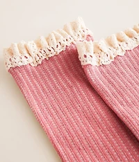 Ruffle Crew Socks