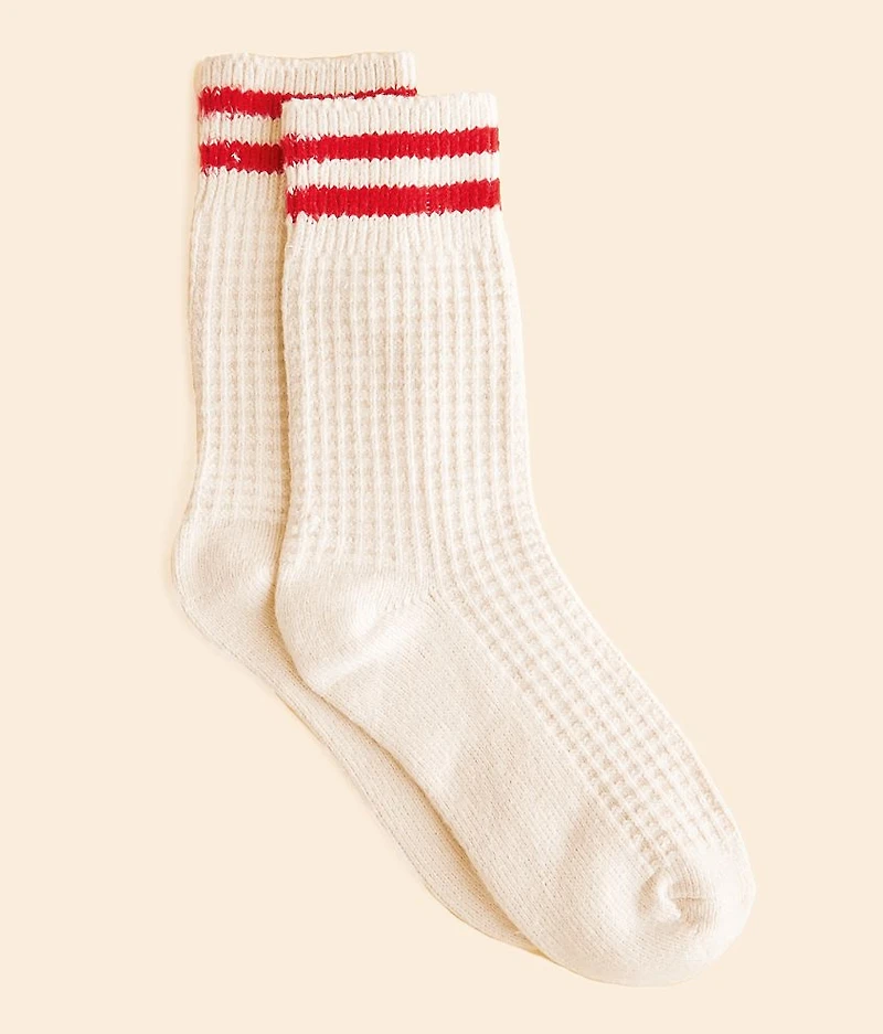 Waffle Knit Boot Socks