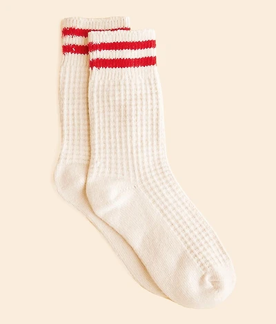 Waffle Knit Boot Socks