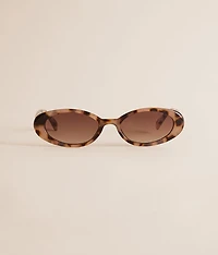 Oval Tort Sunglasses