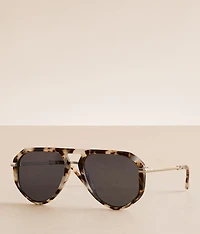 Tort Aviator Sunglasses