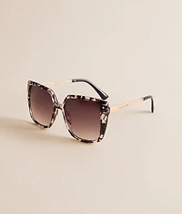 Tort Square Sunglasses