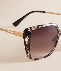 Tort Square Sunglasses