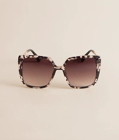 Tort Square Sunglasses