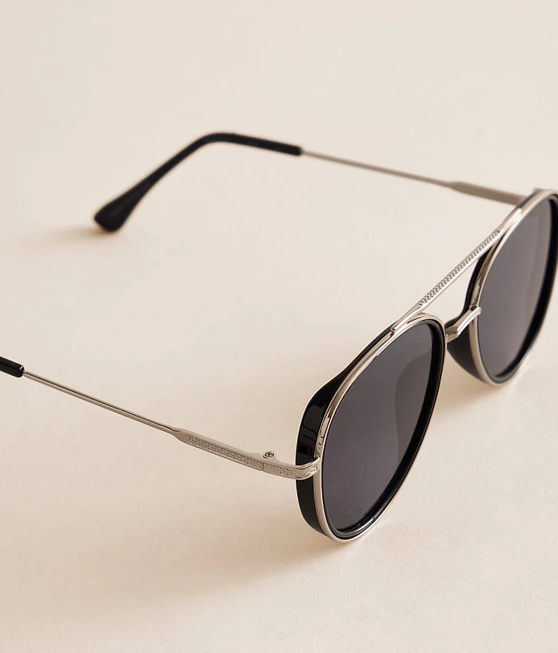 Framed Aviator Sunglasses