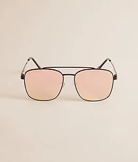 Mirror Aviator Sunglasses