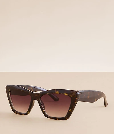 BKE Cateye Tort Sunglasses