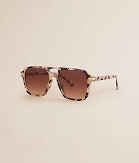 Tort Aviator Sunglasses