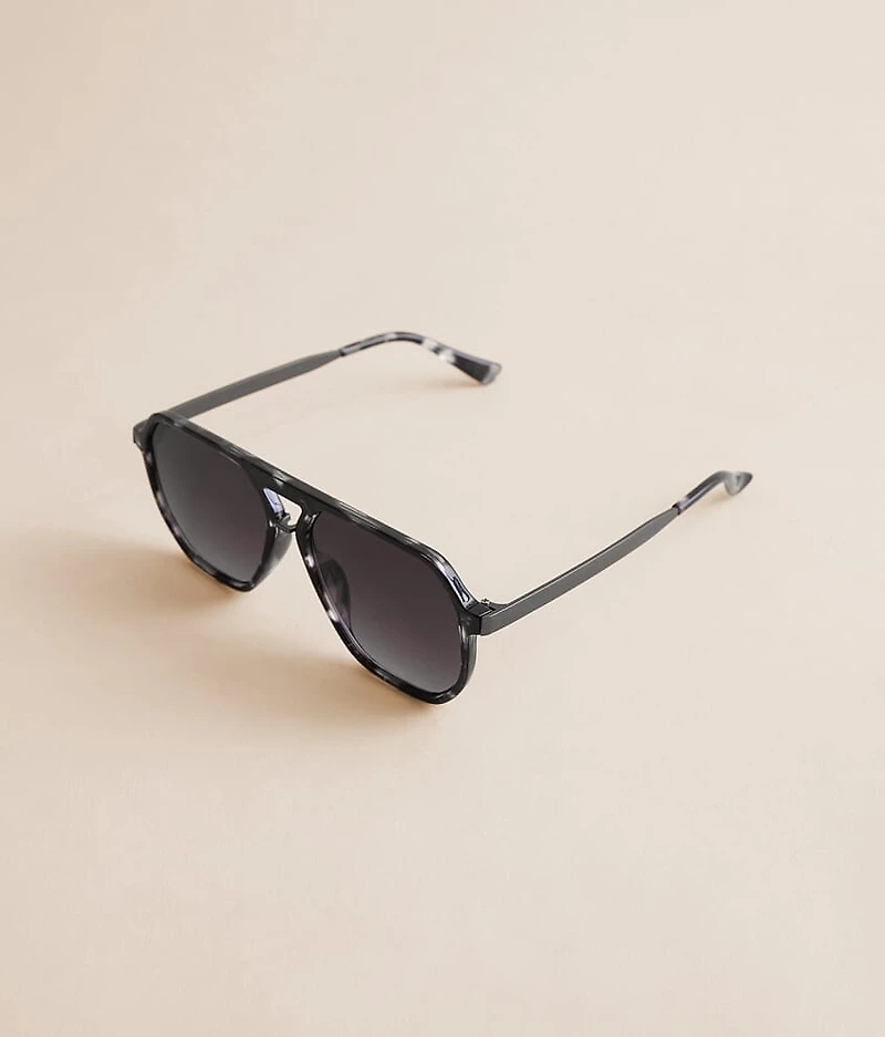 Tort Aviator Sunglasses