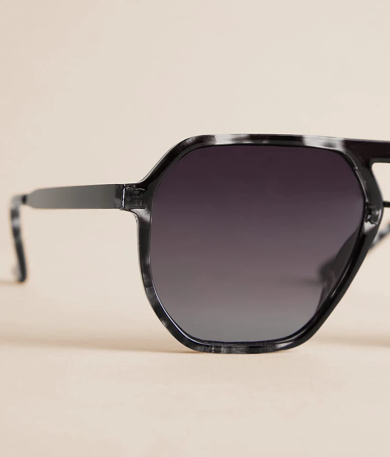 Tort Aviator Sunglasses