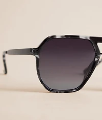 Tort Aviator Sunglasses