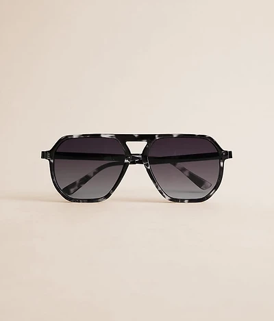 Tort Aviator Sunglasses