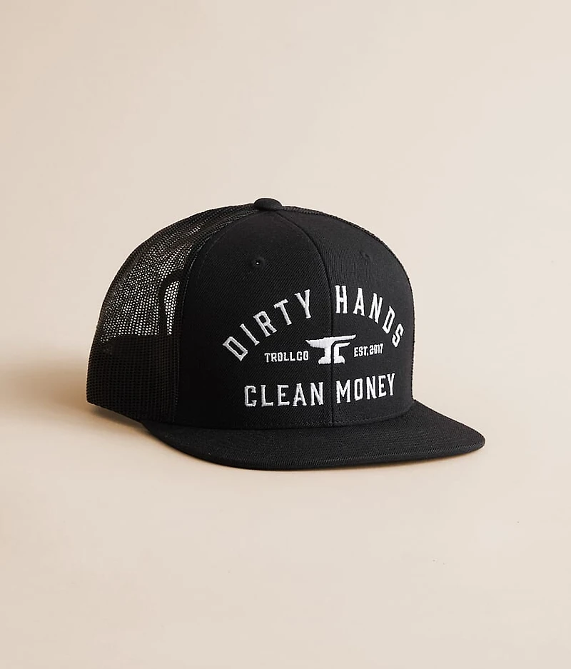 Dirty Hands Clean Money Classic Trucker Hat