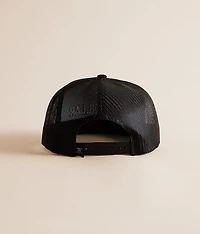 Support Blue Collar Trucker Hat