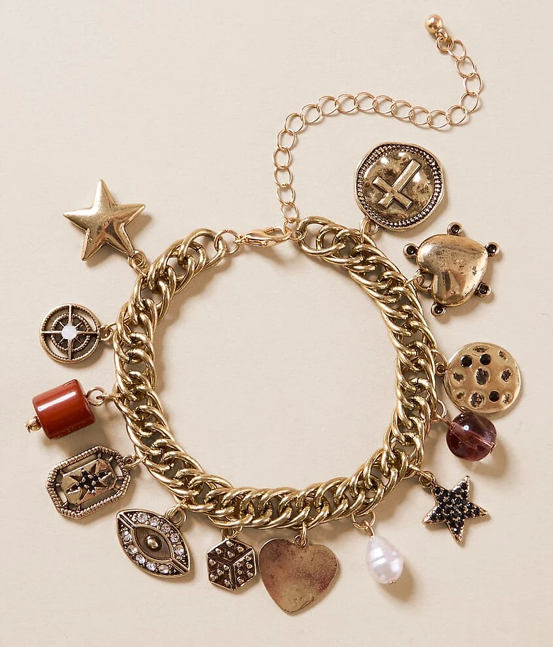 Multi Charm Bracelet