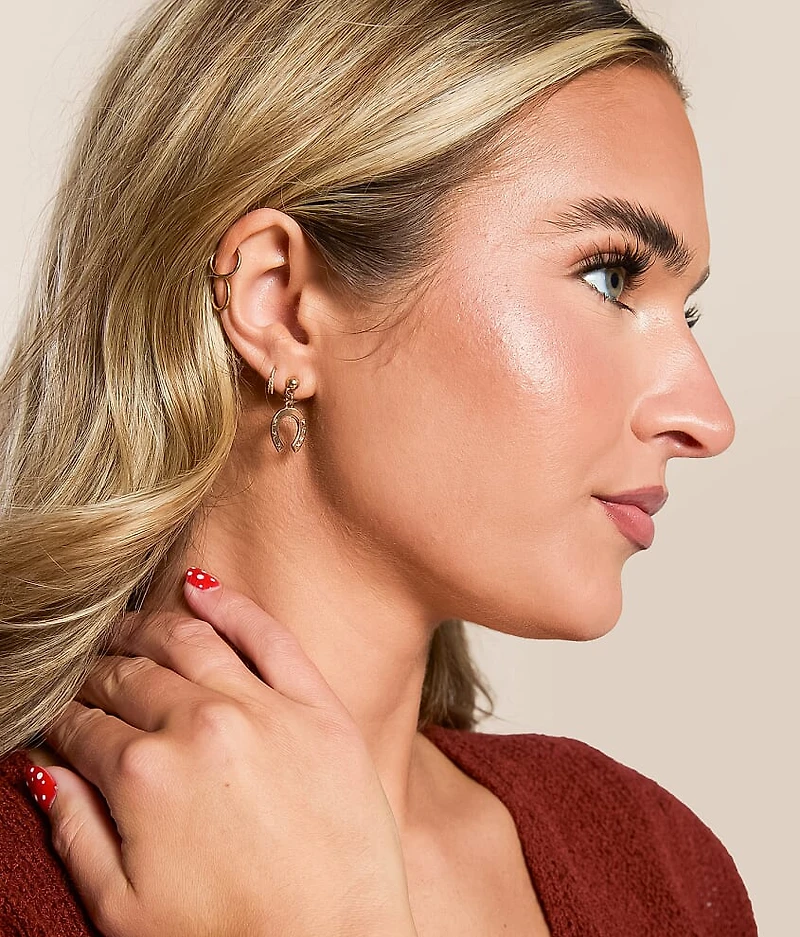 9 Pack Western Earring Set
