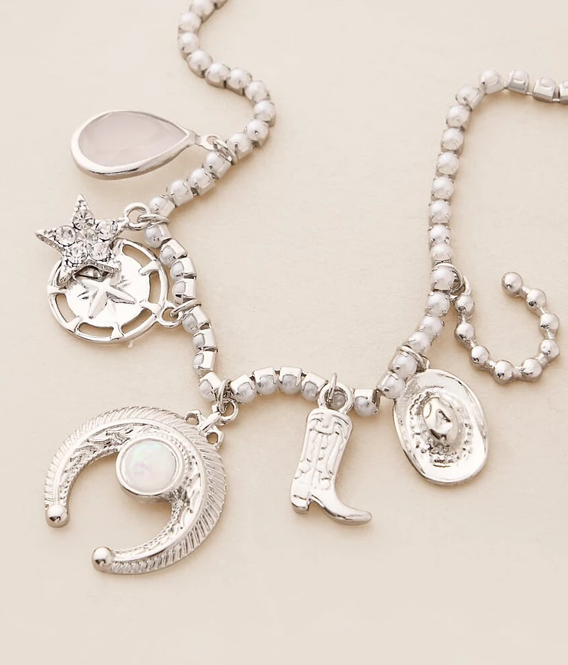 Mixed Western Charm Necklace