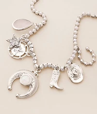 Mixed Western Charm Necklace