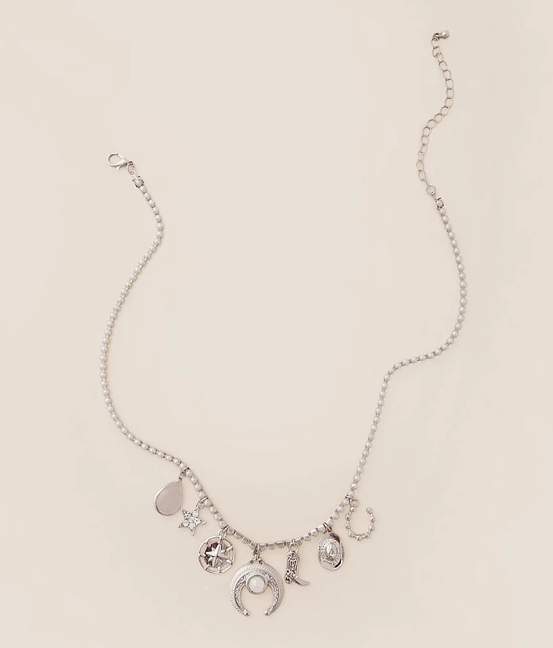 Mixed Western Charm Necklace