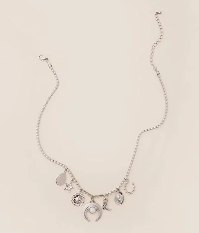 Mixed Western Charm Necklace