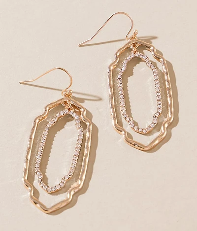 Glitz Drop Earring