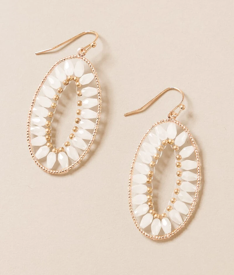 Beaded Drop Earring