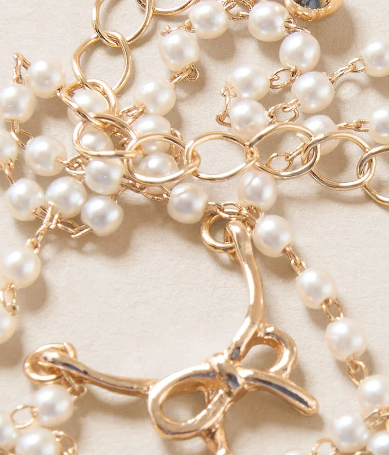 Bow Pendant Necklace