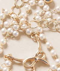 Bow Pendant Necklace