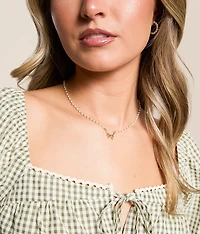 Bow Pendant Necklace