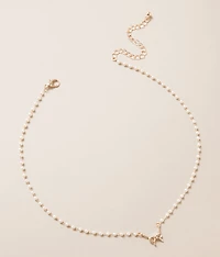 Bow Pendant Necklace
