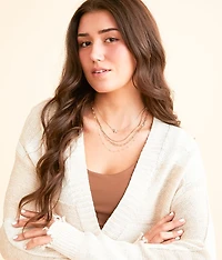 2 Pack Glitz Necklace Set