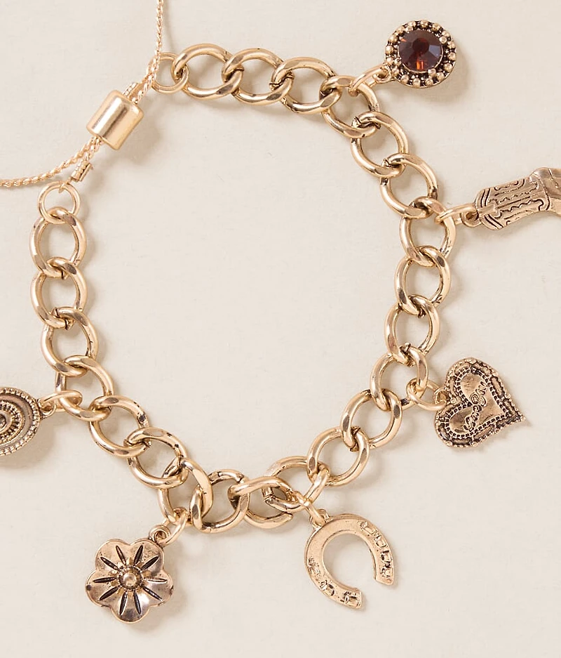 Western Charm Slider Bracelet