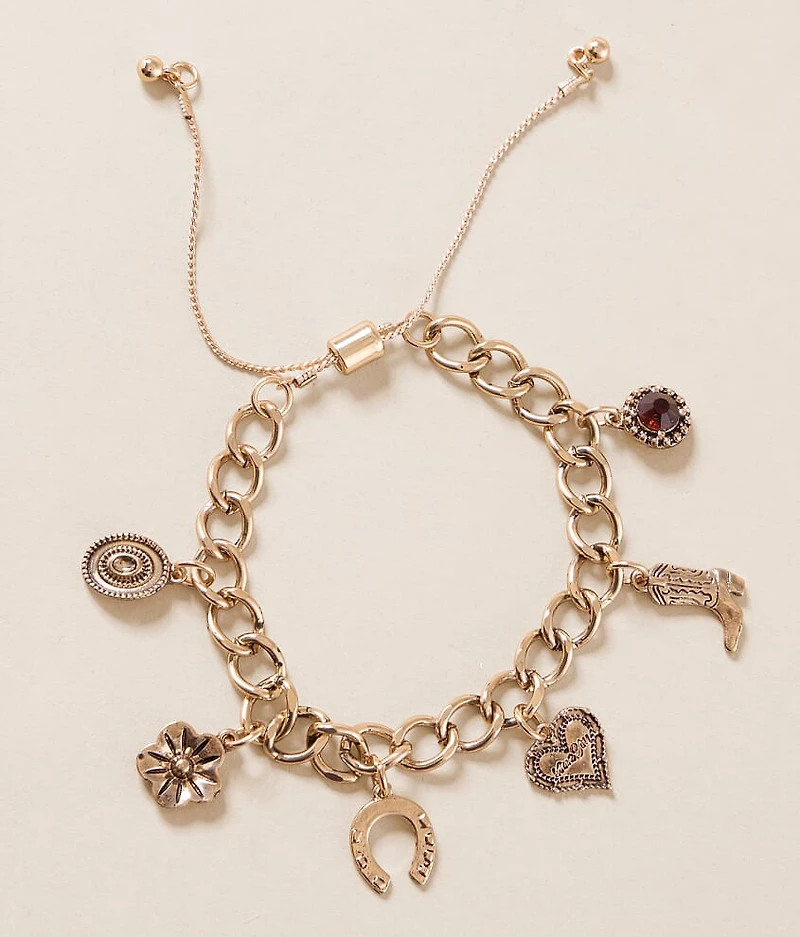 Western Charm Slider Bracelet