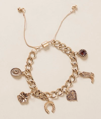 Western Charm Slider Bracelet